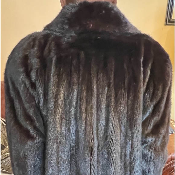 Men’s Full length Ranch Mink Coat!! - Picture 2 of 2